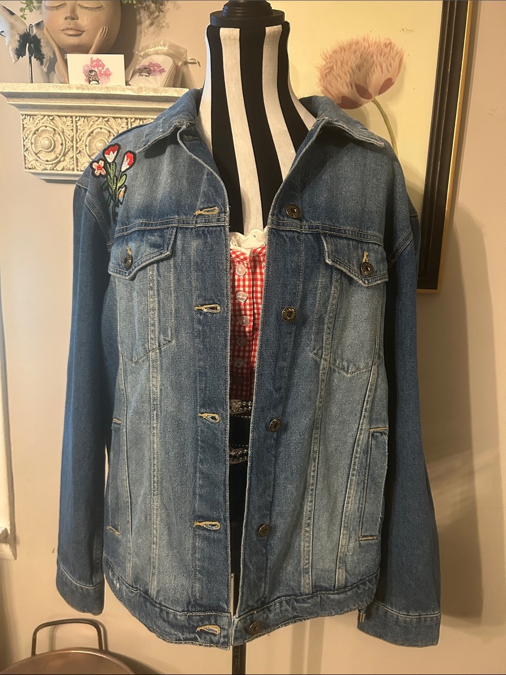 Blind for Love Denim Jacket & blind for love bag - Blue - Picture 2 of 6